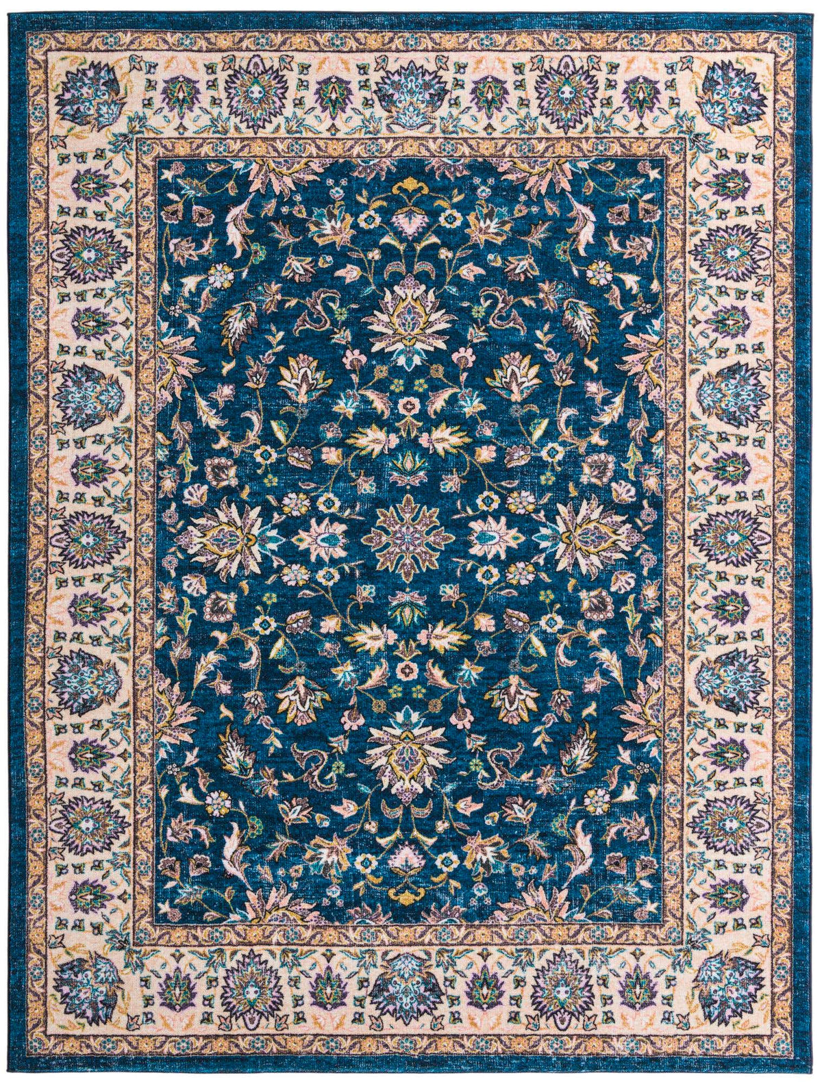 Rechteck Teppich Medina in Blau von Hadorn™ - Lifestyle Image