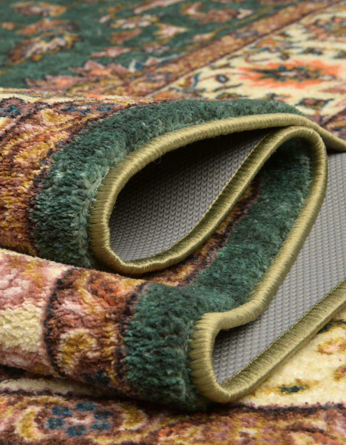 Rechteck Teppich Medina in Emerald Grün von Hadorn™ - Lifestyle Image