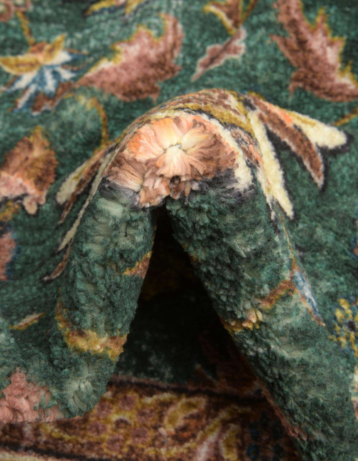 Rechteck Teppich Medina in Emerald Grün von Hadorn™ - Lifestyle Image