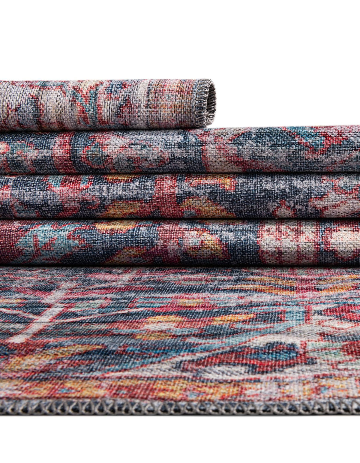 Rechteck Teppich Maahru in Marineblau von Hadorn™ - Lifestyle Image