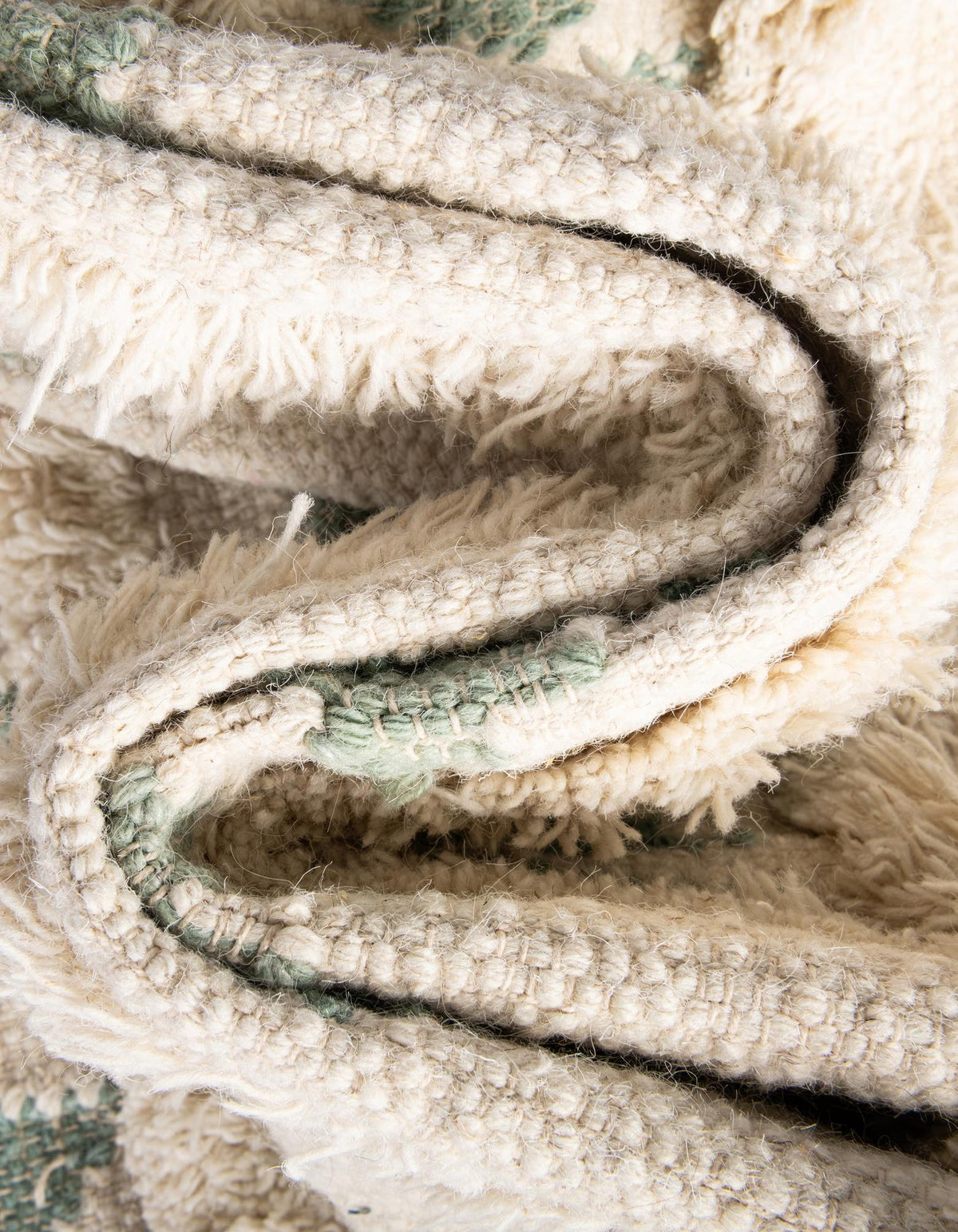 Läufer Handgeflochten Teppich Arizona in Aquamarin von Hadorn™ - Lifestyle Image