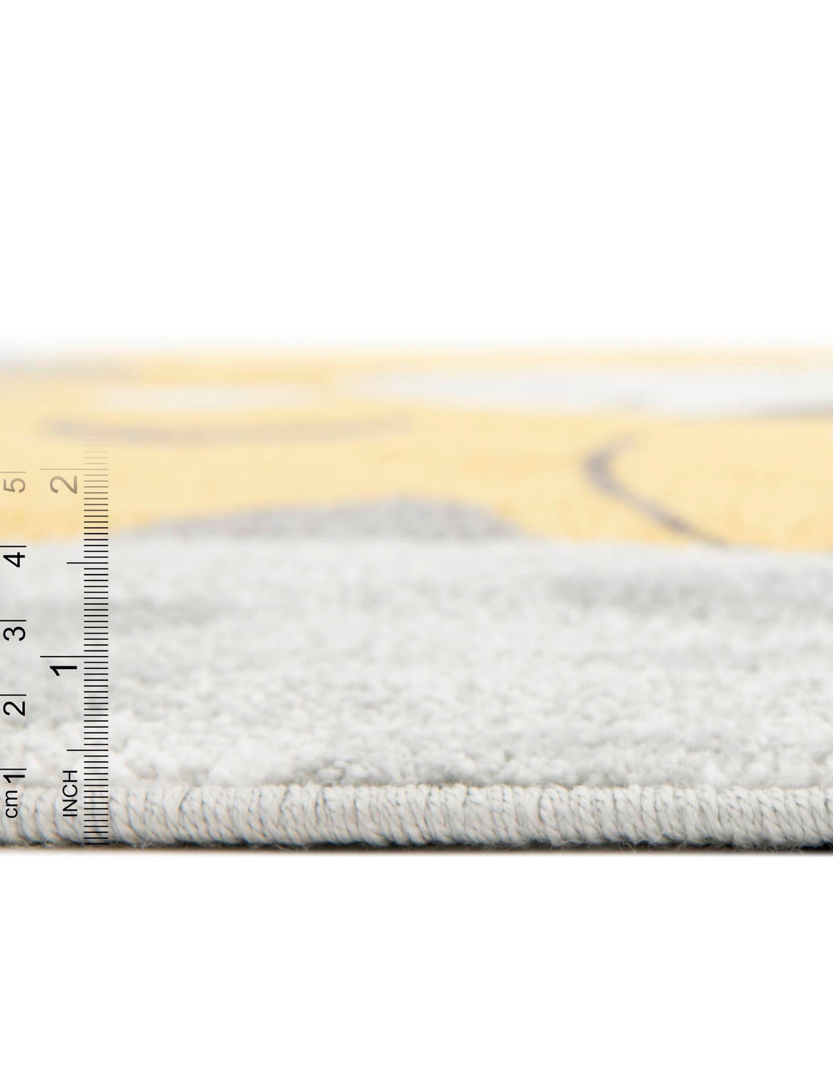 Rund Teppich Whimsy Kids in Grau von Hadorn™ - Lifestyle Image