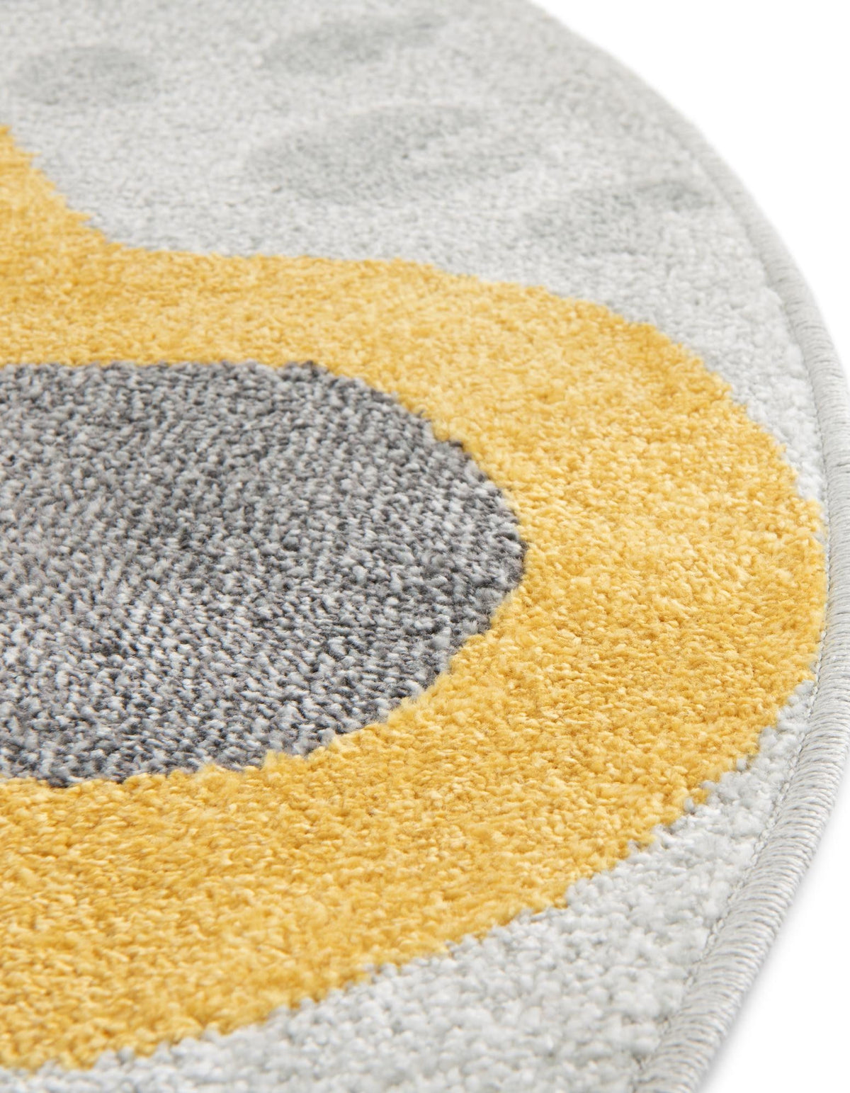 Rund Teppich Whimsy Kids in Grau von Hadorn™ - Lifestyle Image