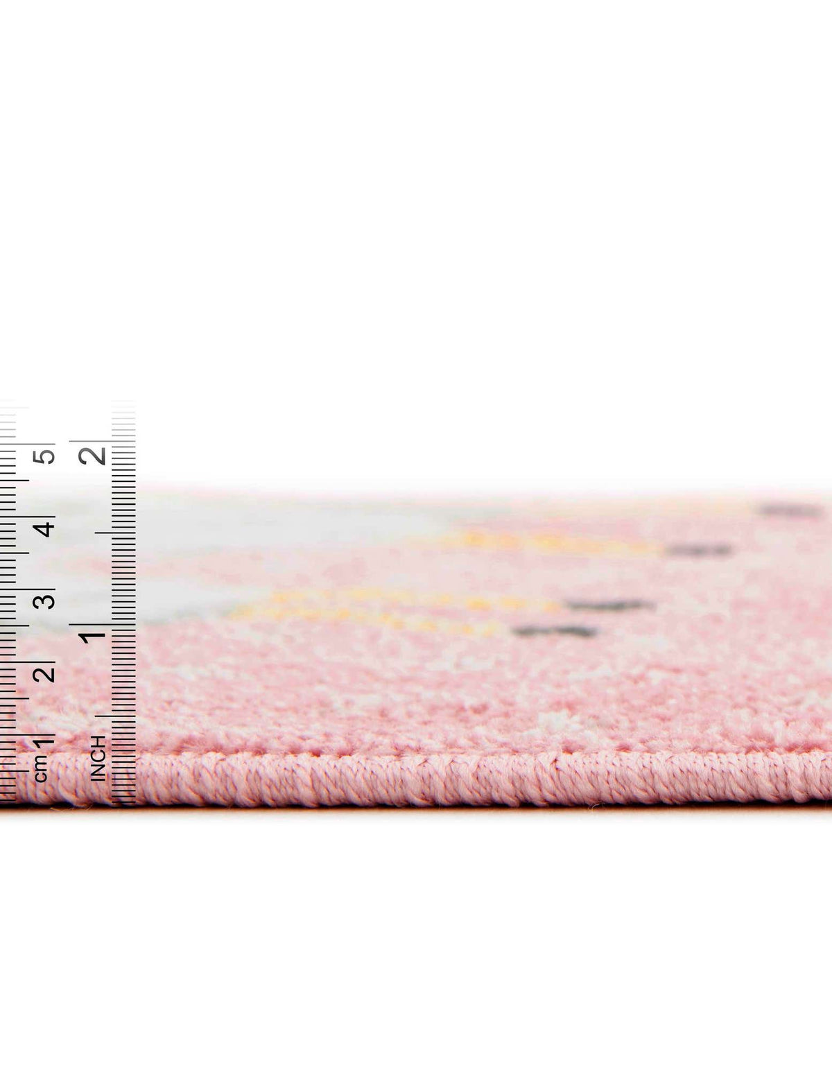 Rund Teppich Whimsy Kids in Rosa von Hadorn™ - Lifestyle Image