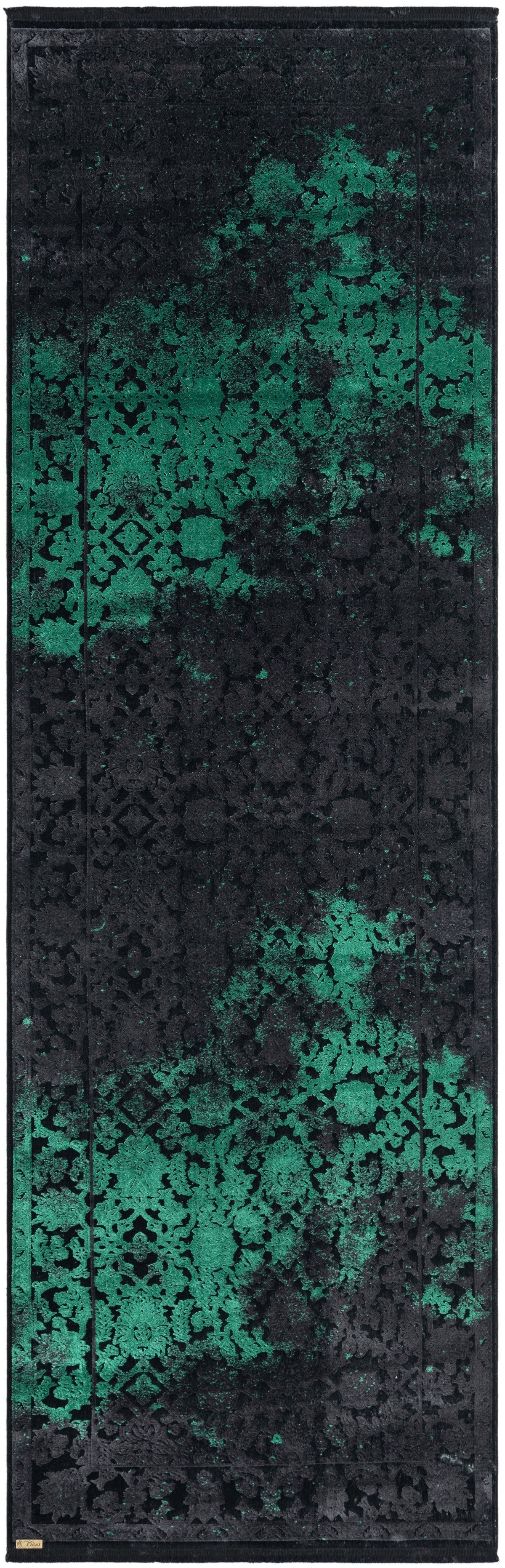 Läufer Luxus Teppich Laax in Schwarz von Hadorn™ - Lifestyle Image