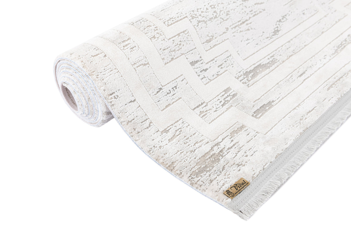 Rechteck Luxus Teppich Montreux in Grau von Hadorn™ - Lifestyle Image