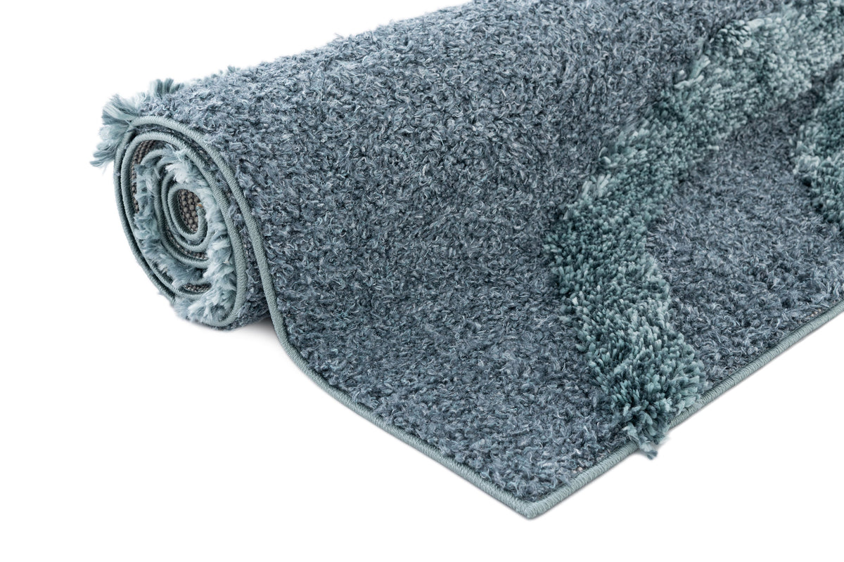 Rechteck Teppich Thun Arbor in Blau von Hadorn™ - Lifestyle Image