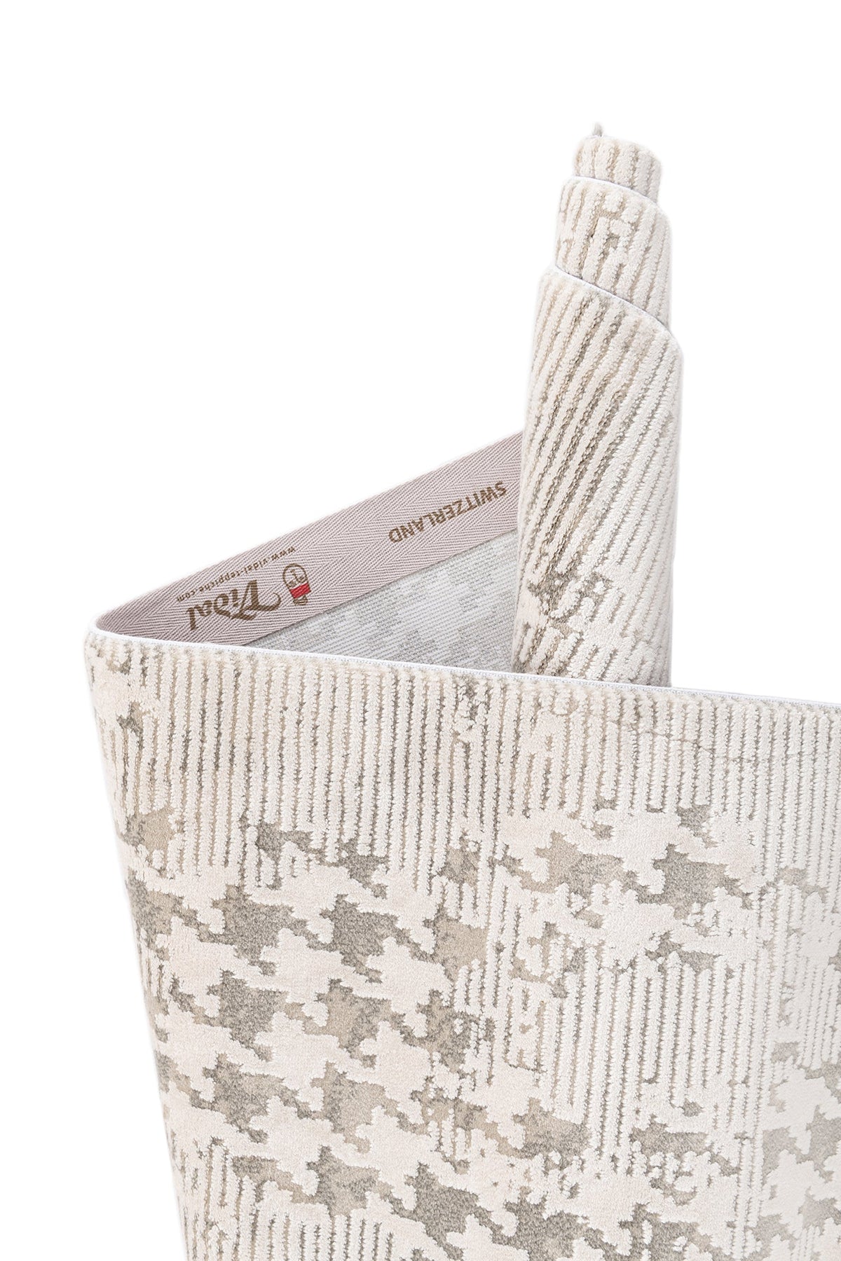 Rechteck Luxus Teppich Chiasso in Creme von Hadorn™ - Lifestyle Image