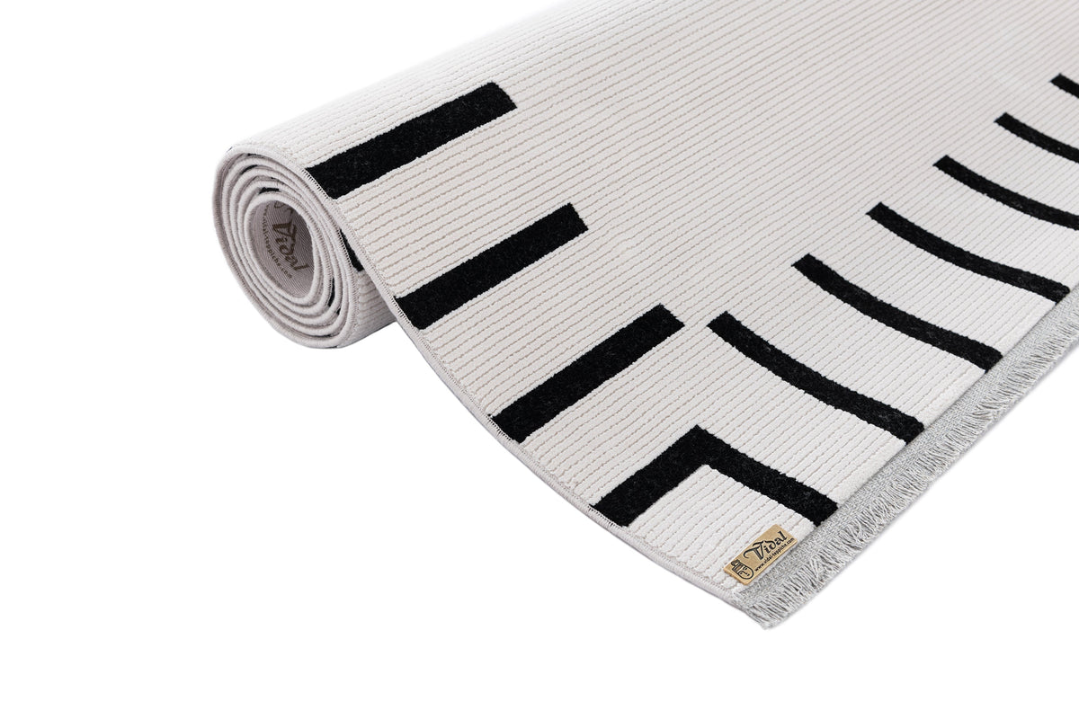 Rechteck Luxus Teppich Laax in Grau von Hadorn™ - Lifestyle Image
