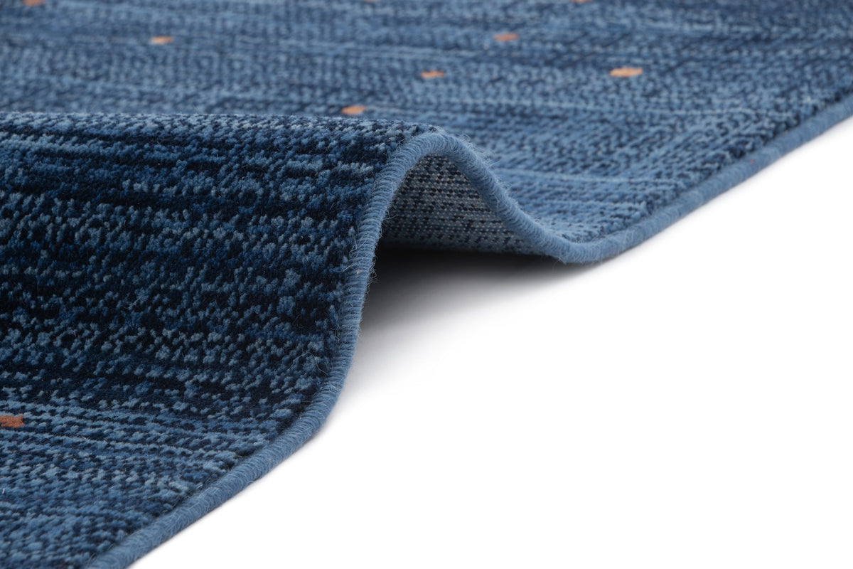 Läufer Teppich Emmen in Blau von Hadorn™ - Lifestyle Image