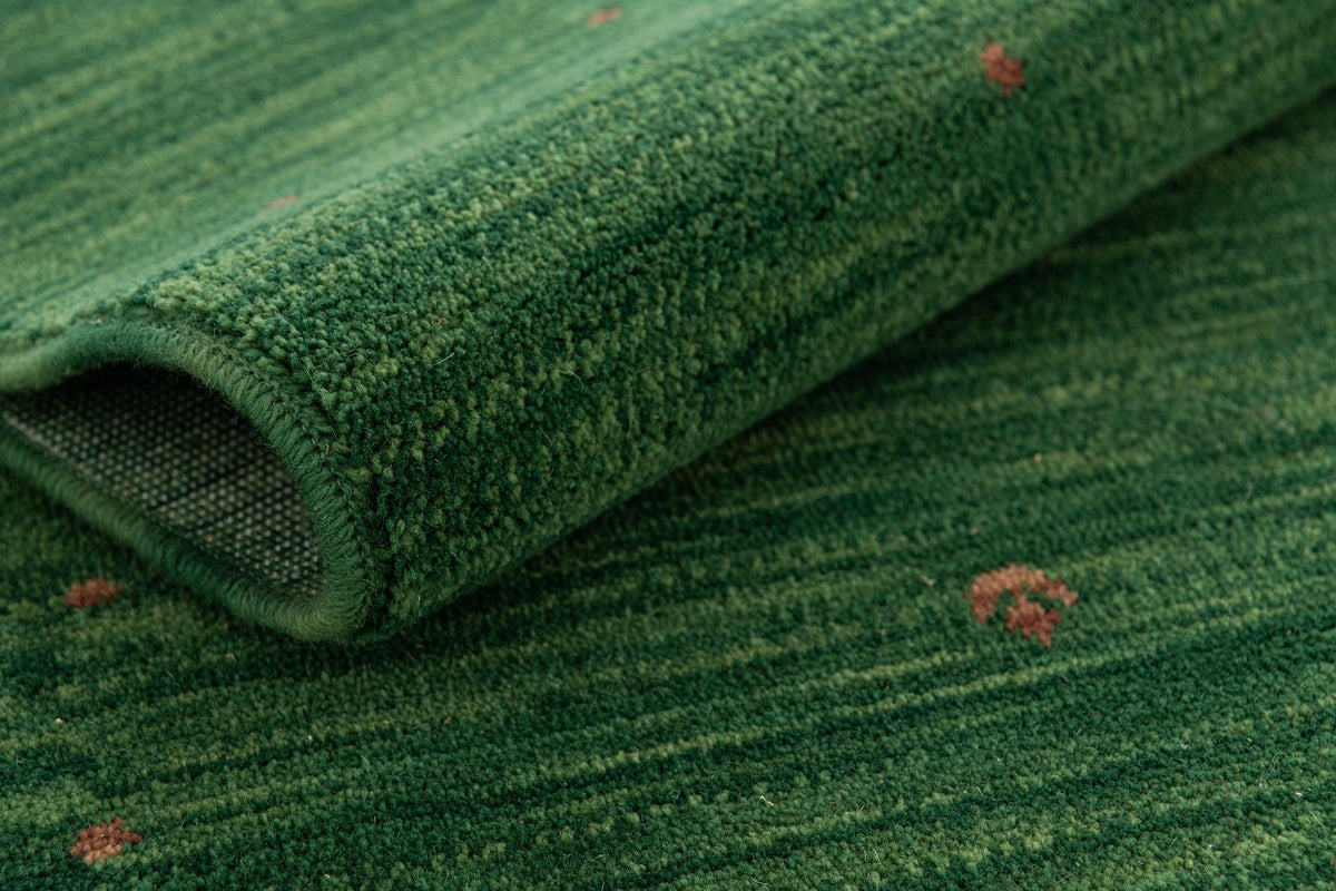Rechteck Teppich Emmen in Grün von Hadorn™ - Lifestyle Image