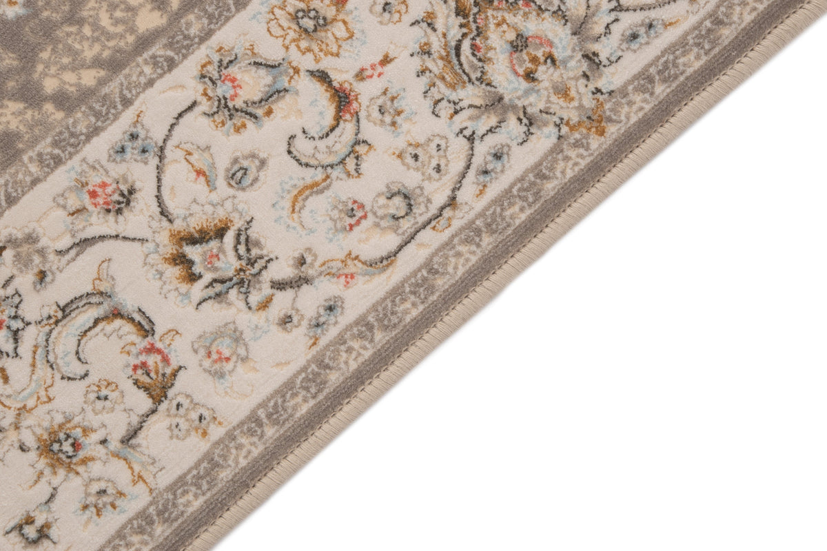 Rund Teppich Antony Oly in Beige von Hadorn™ - Lifestyle Image