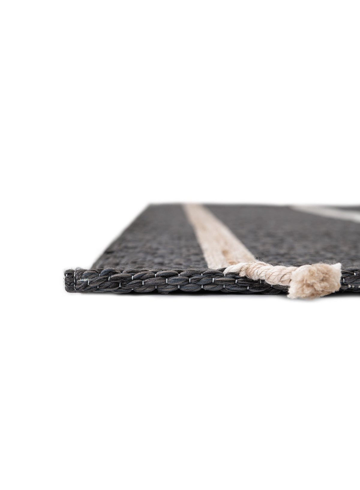 Rechteck Teppich Juniper Boho in Anthrazit von Hadorn™ - Lifestyle Image