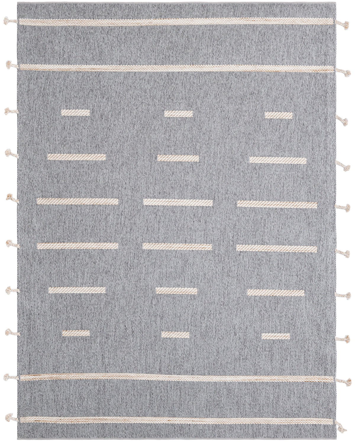 Rechteck Teppich Juniper Boho in Grau von Hadorn™ - Lifestyle Image