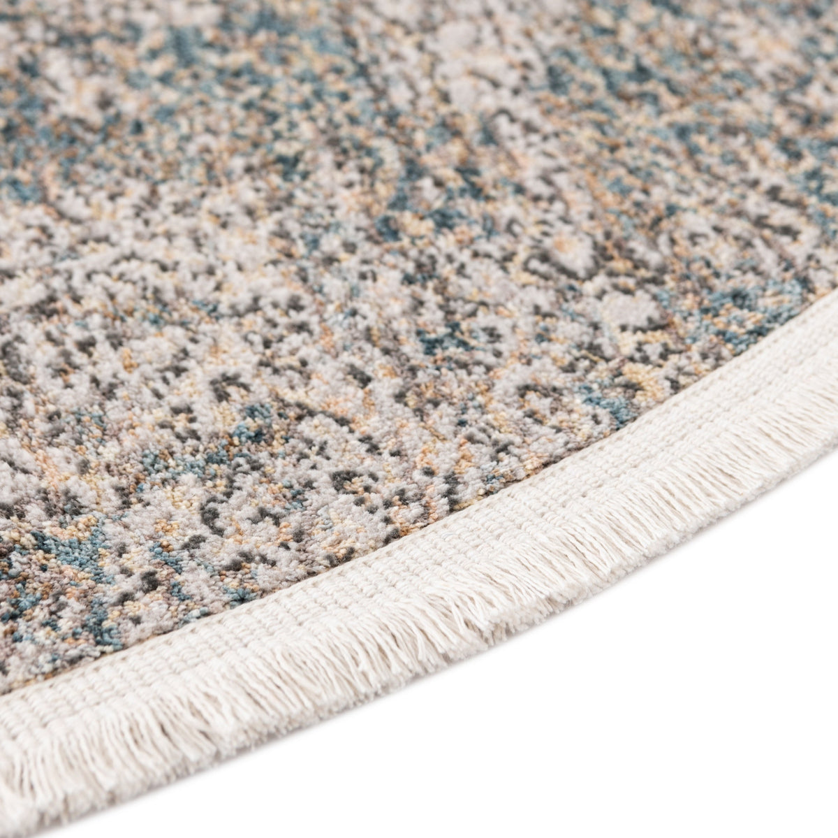 Oval Teppich Zora Modern in Elfenbein von Hadorn™ - Lifestyle Image
