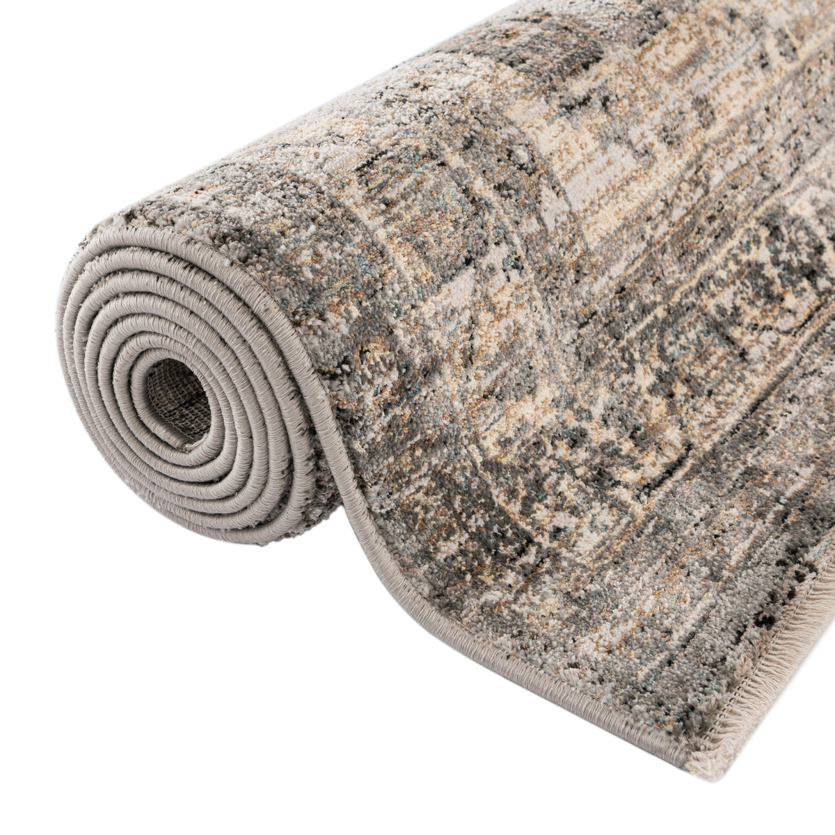 Rechteck Teppich Zora Classical in Grau von Hadorn™ - Lifestyle Image