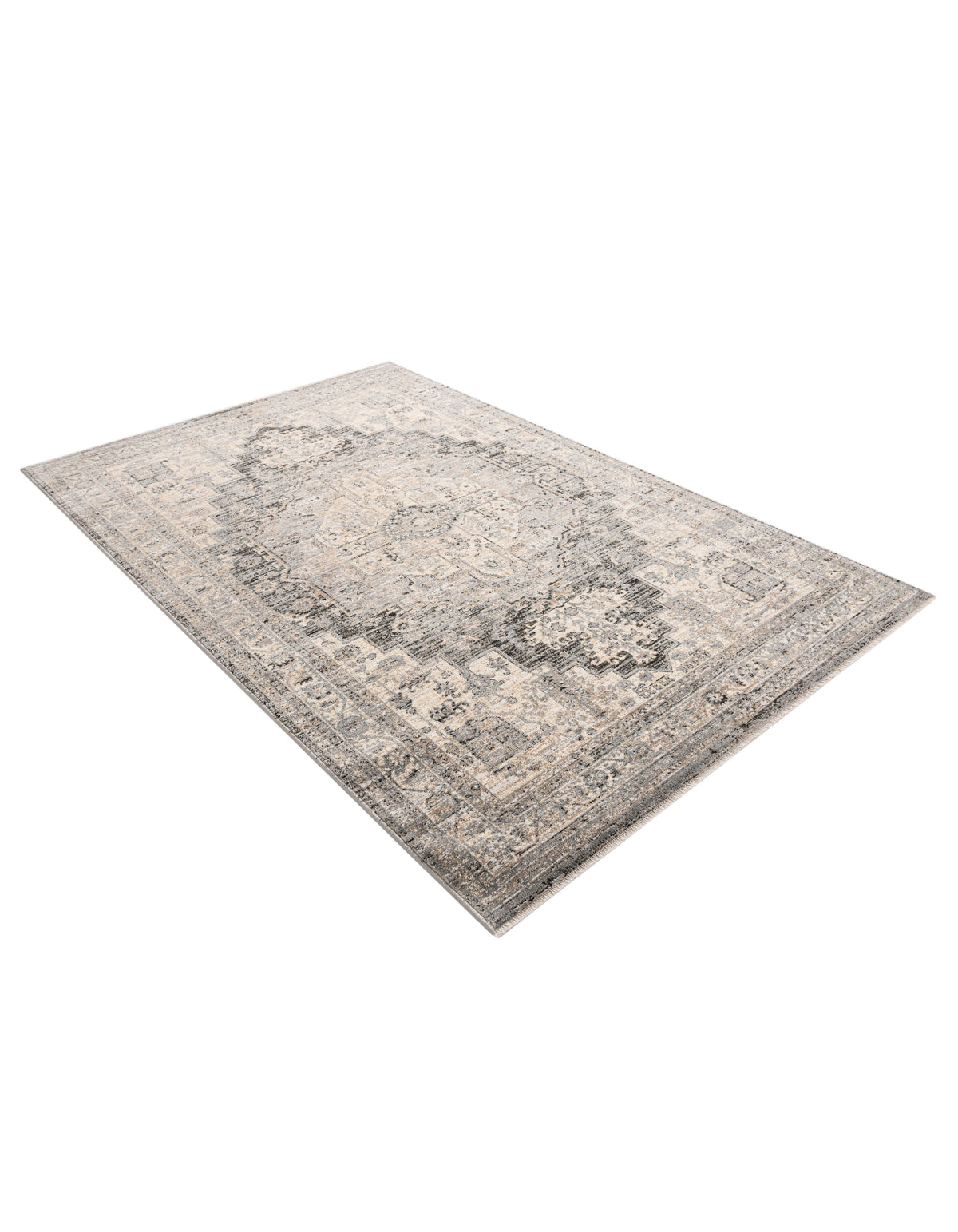 Rechteck Teppich Zora Classical in Grau von Hadorn™ - Lifestyle Image