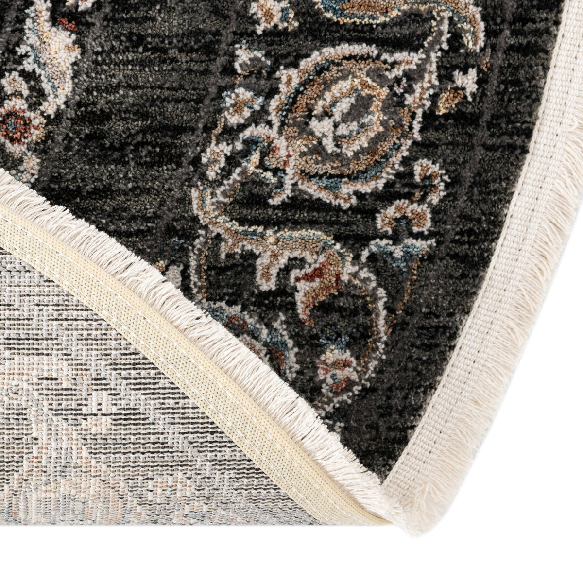 Oval Teppich Zora Orman in Grau von Hadorn™ - Lifestyle Image