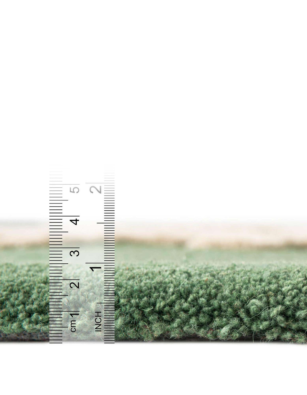 Quadratisch Teppich AI Handgetuftet in Grün von Hadorn™ - Lifestyle Image