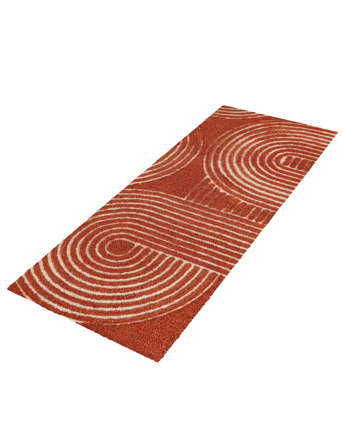 Läufer Teppich AI Handgetuftet in Orange von Hadorn™ - Lifestyle Image