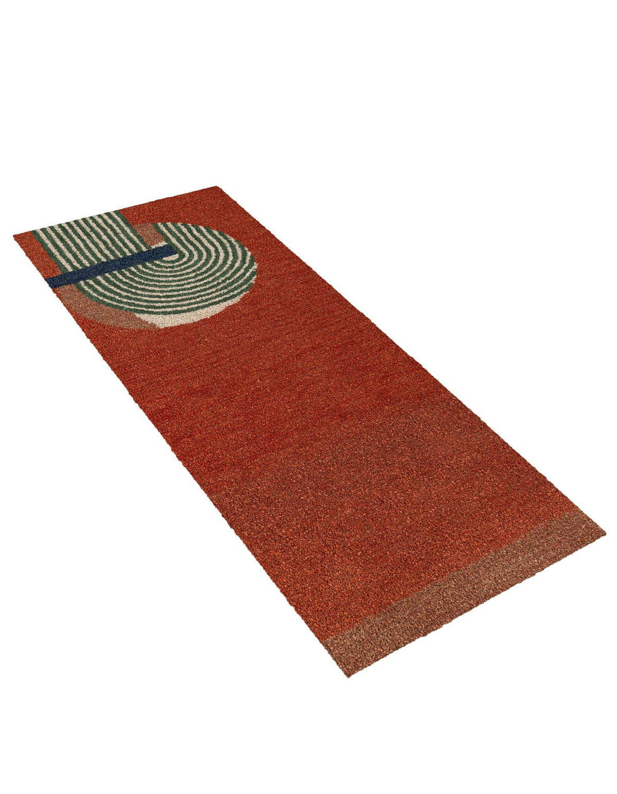 Läufer Teppich AI Handgetuftet in Orange von Hadorn™ - Lifestyle Image