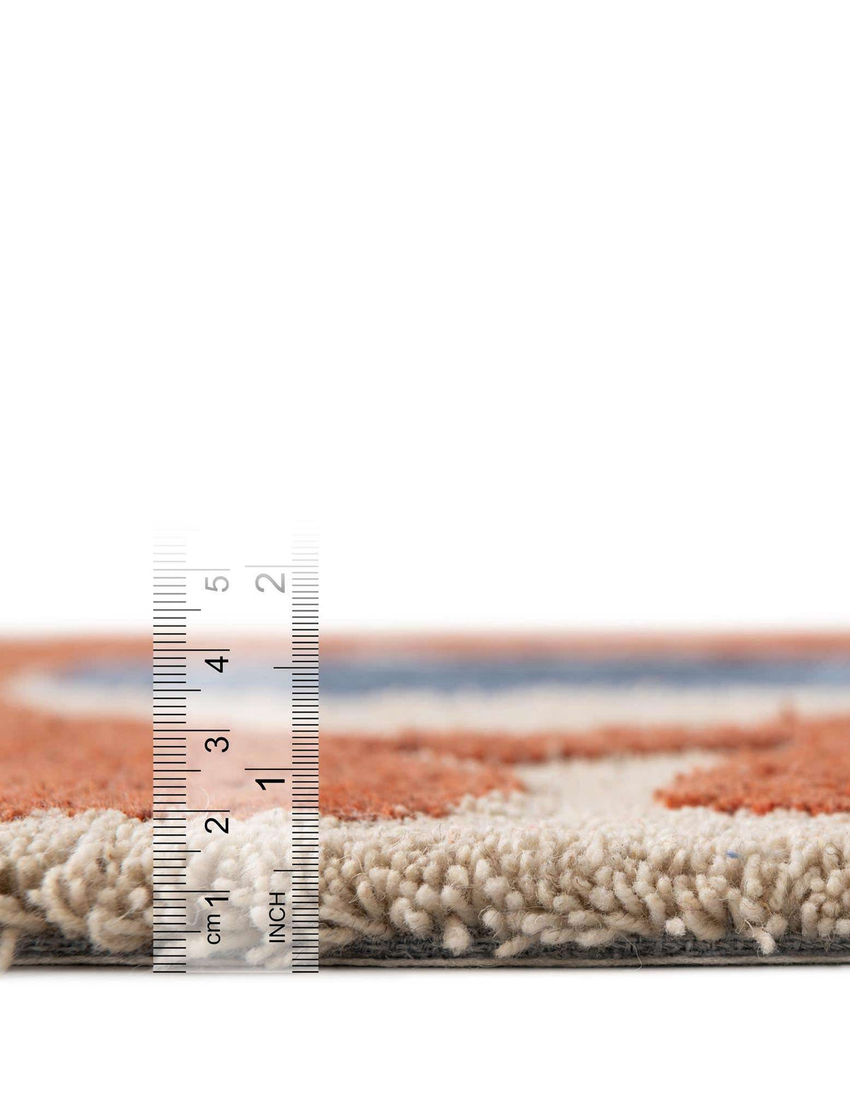 Läufer Teppich AI Handgetuftet in Orange von Hadorn™ - Lifestyle Image