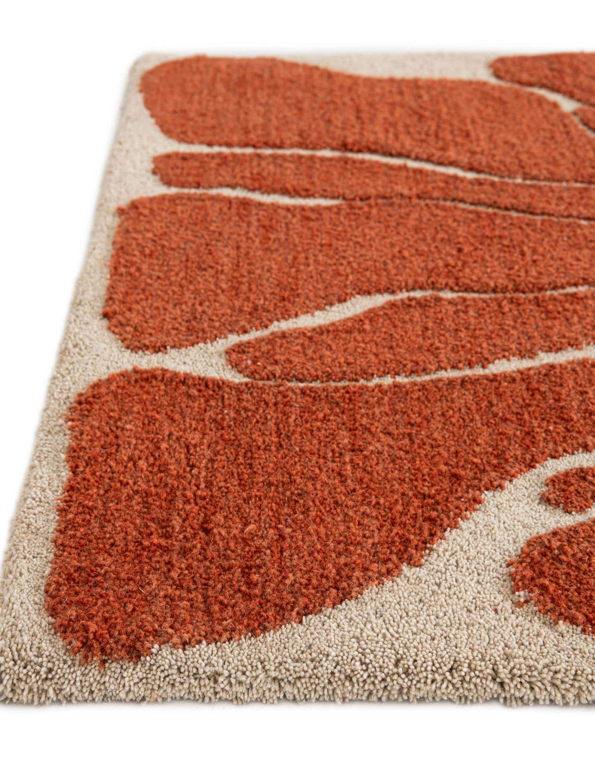 Läufer Teppich AI Handgetuftet in Orange von Hadorn™ - Lifestyle Image