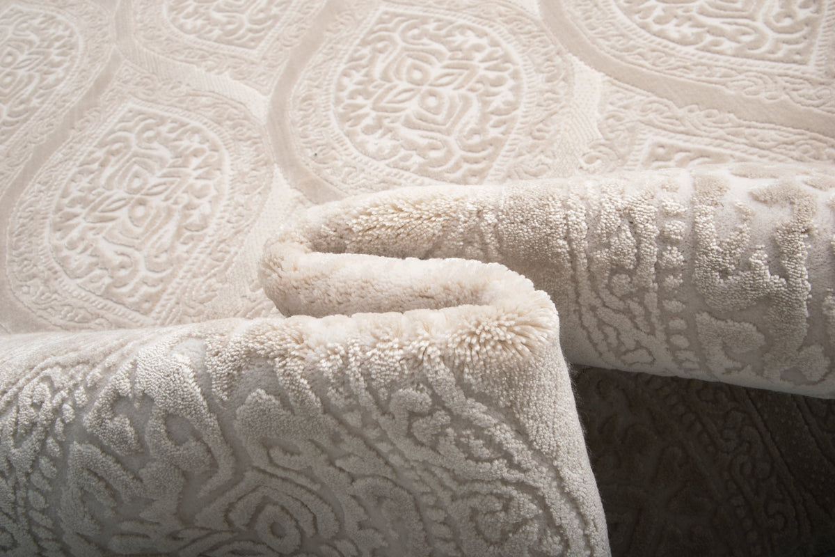Rechteck Teppich Royal Eden in Beige von Hadorn™ - Lifestyle Image