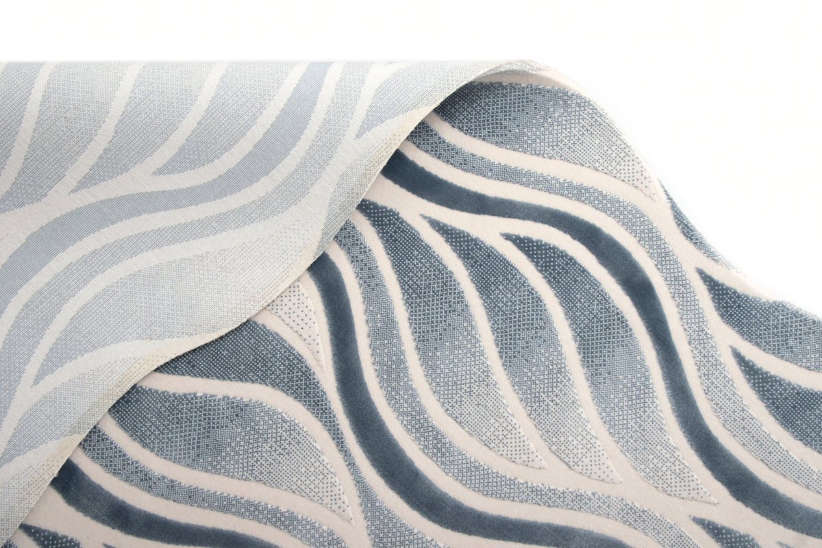 Rechteck Teppich Royal Blaze in Blau von Hadorn™ - Lifestyle Image