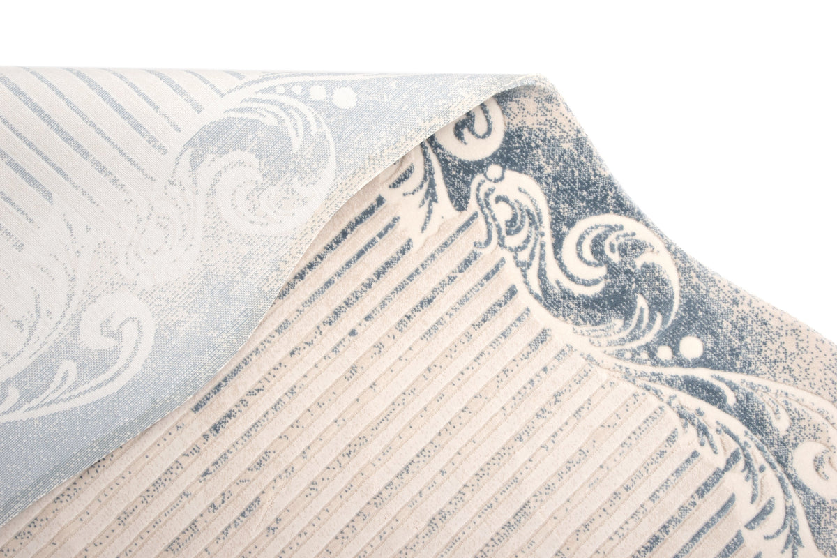 Rechteck Teppich Royal Rooted in Creme von Hadorn™ - Lifestyle Image