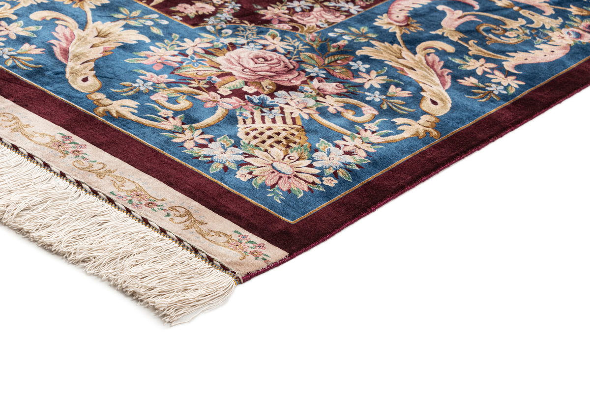 Rechteck Teppich Ghom Design in Rot von Hadorn™ - Lifestyle Image