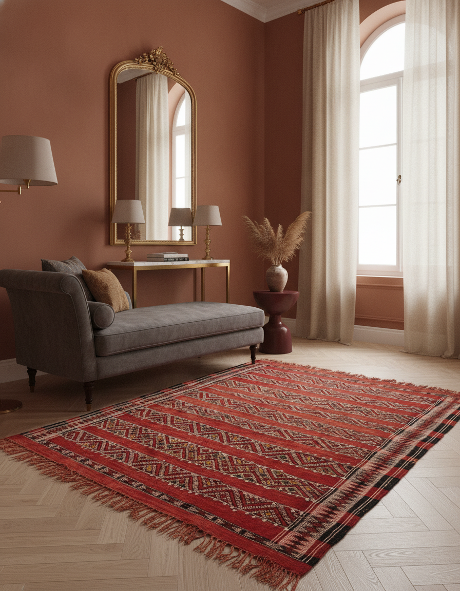 202 x 140 Zemour kilim