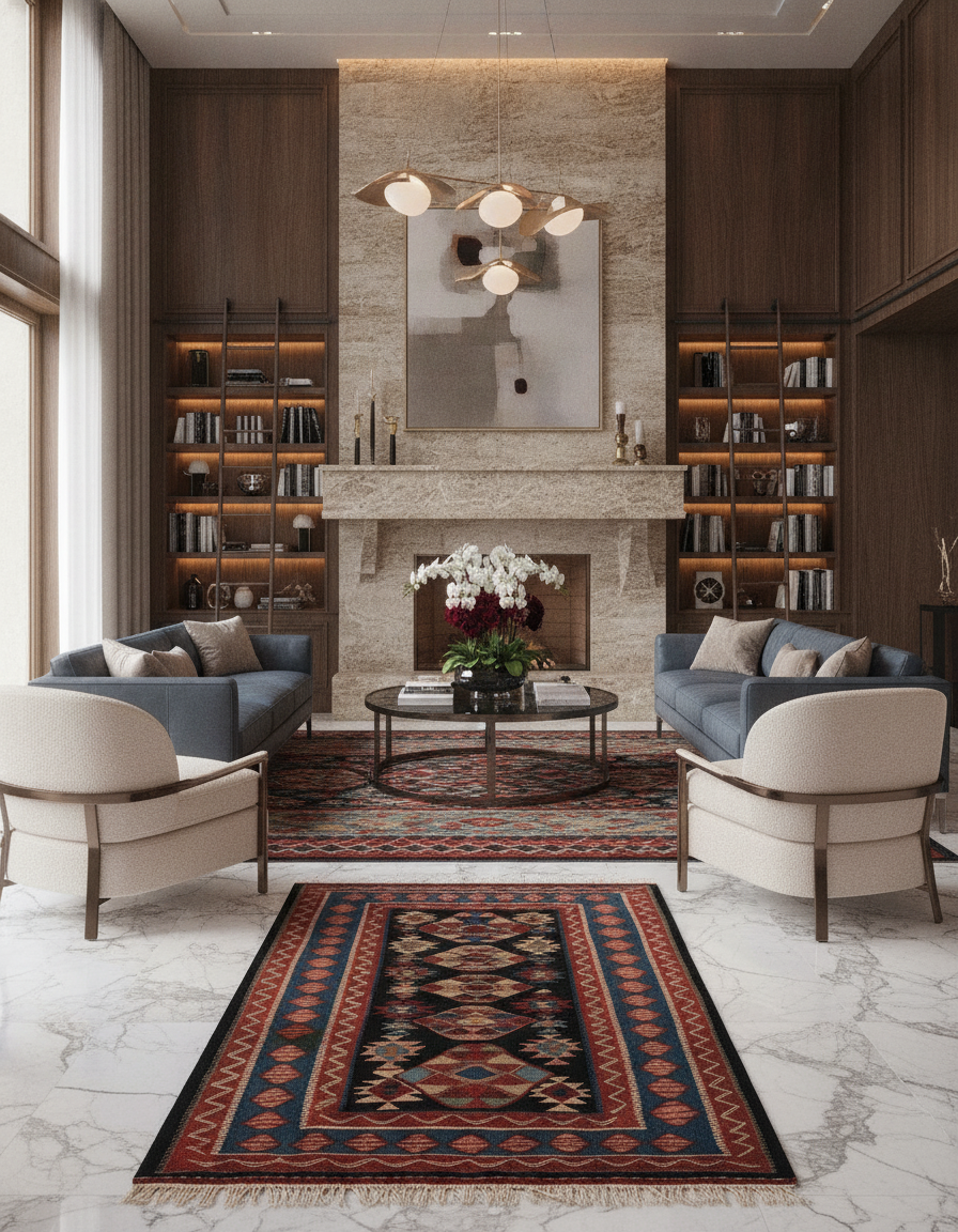 137 x 352 Kilim