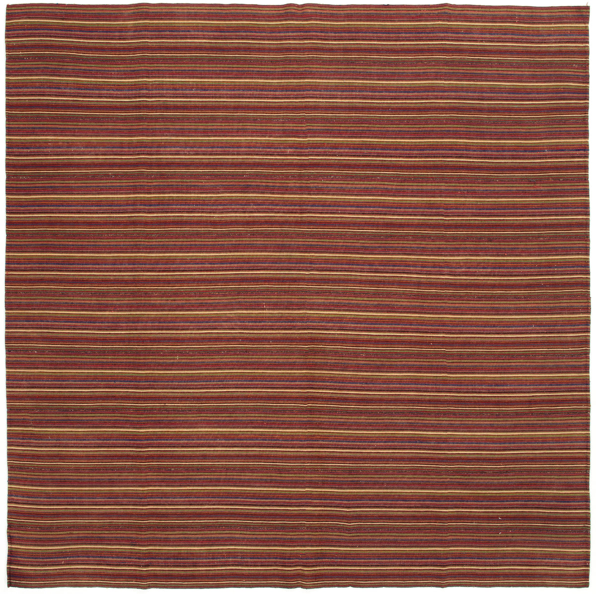 Wolle Persien Teppich Harssin Kelim in Rot von Hadorn™ - Lifestyle Image