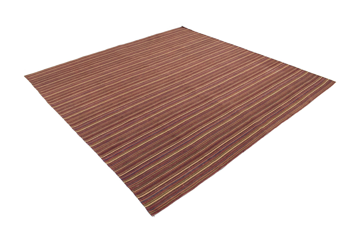 Wolle Persien Teppich Harssin Kelim in Rot von Hadorn™ - Lifestyle Image