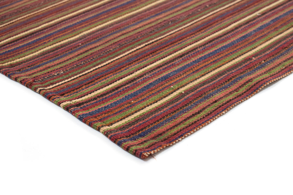 Wolle Persien Teppich Harssin Kelim in Rot von Hadorn™ - Lifestyle Image