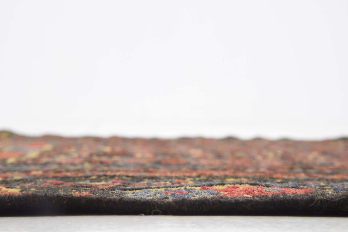 Rechteck Handgeflochten Teppich Kelim Afghan in Gold von Hadorn™ - Lifestyle Image