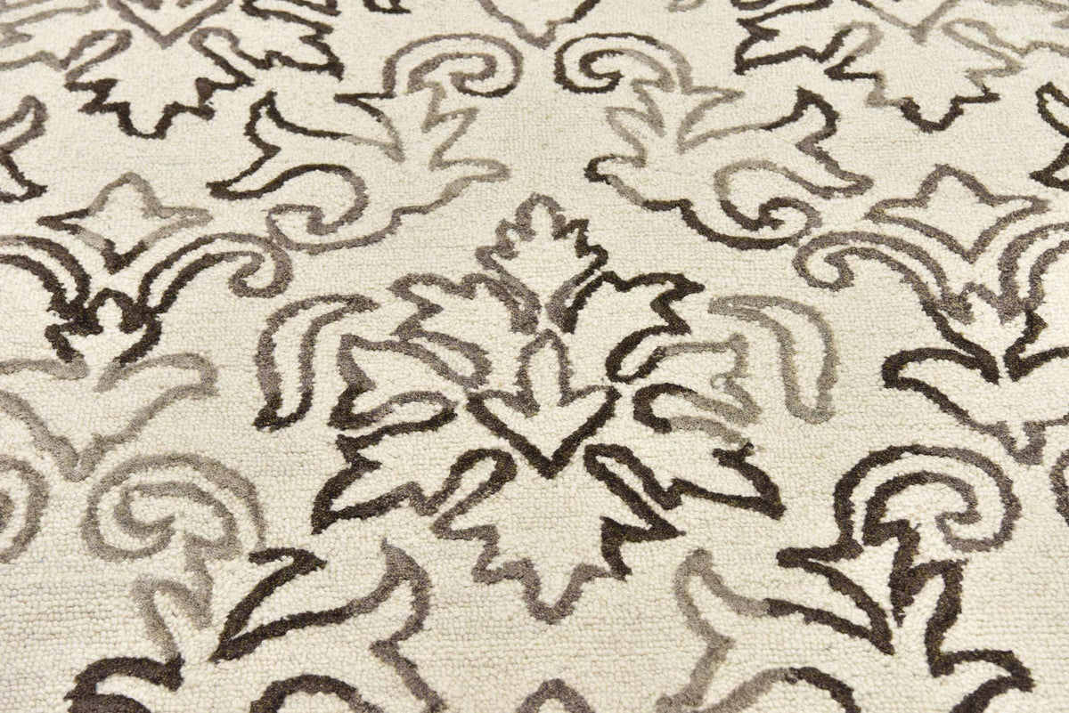 Wolle und Seide Teppich Luna in Beige von Hadorn™ - Lifestyle Image