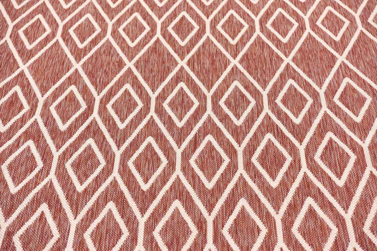 Rechteck Outdoor Teppich Outdoor Modern in Rot von Hadorn™ - Lifestyle Image