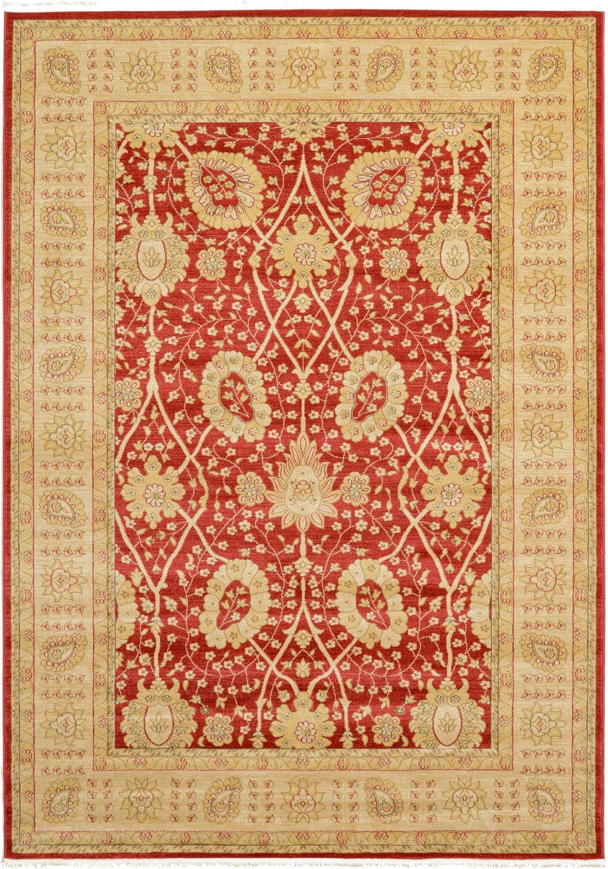Rechteck Teppich Kensington in Rot von Hadorn™ - Lifestyle Image