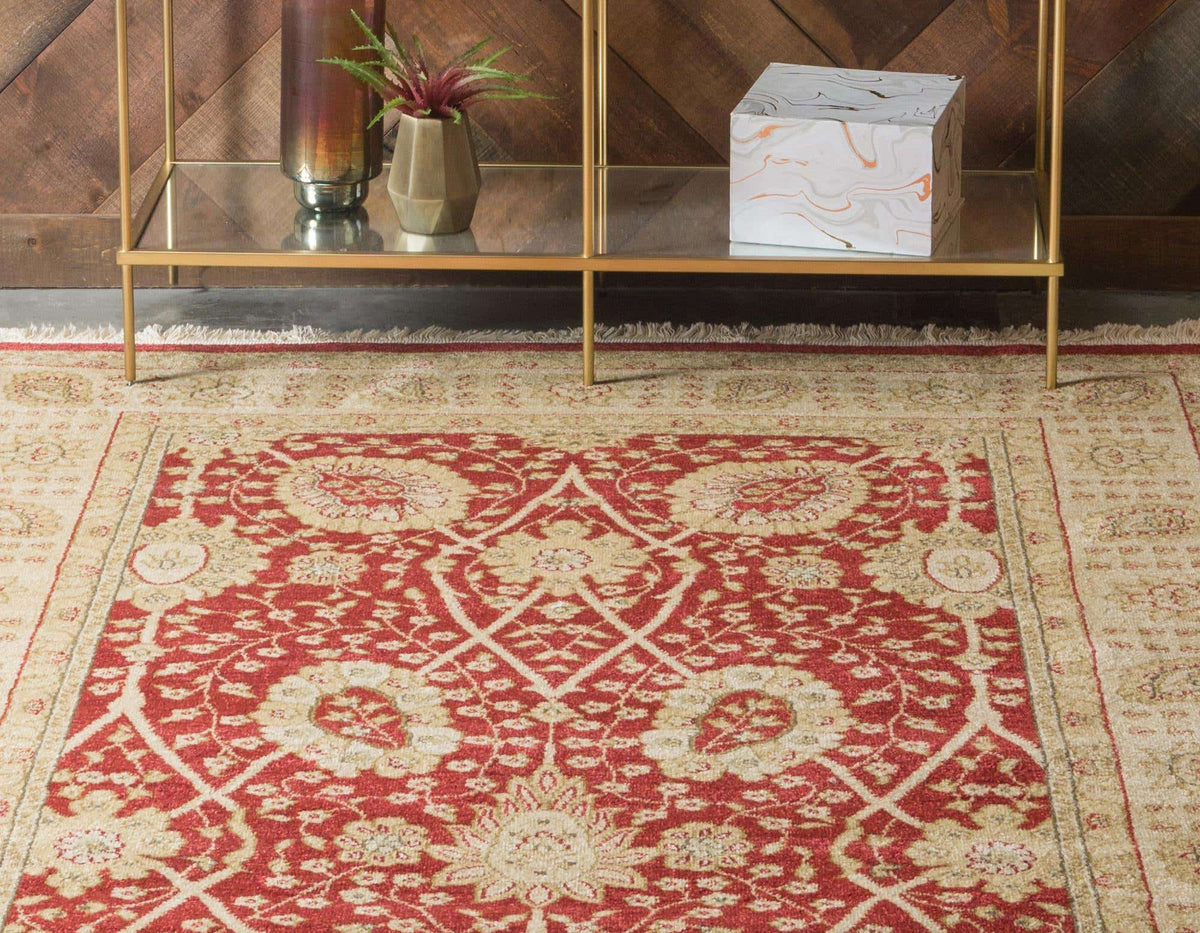 Rechteck Teppich Kensington in Rot von Hadorn™ - Lifestyle Image