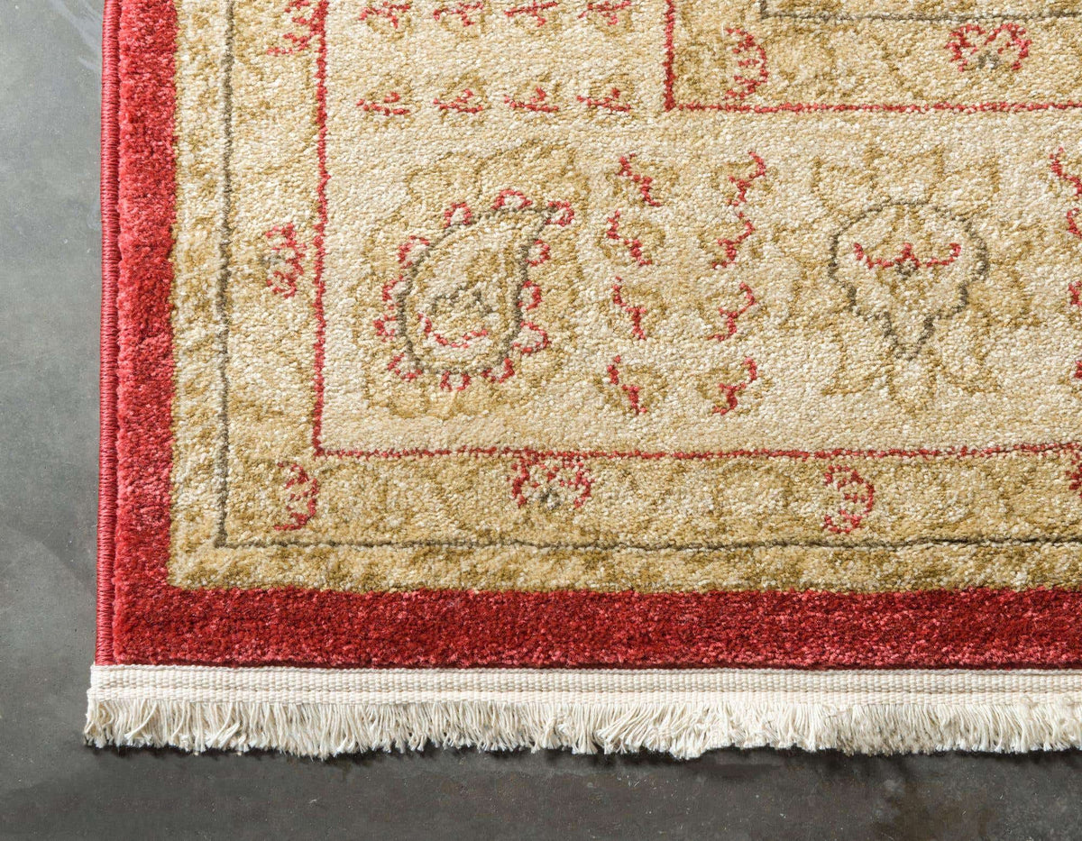 Rechteck Teppich Kensington in Rot von Hadorn™ - Lifestyle Image