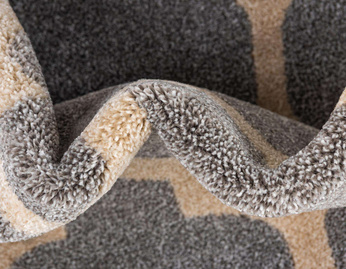 Rechteck Teppich Glitter in Hellgrau von Hadorn™ - Lifestyle Image
