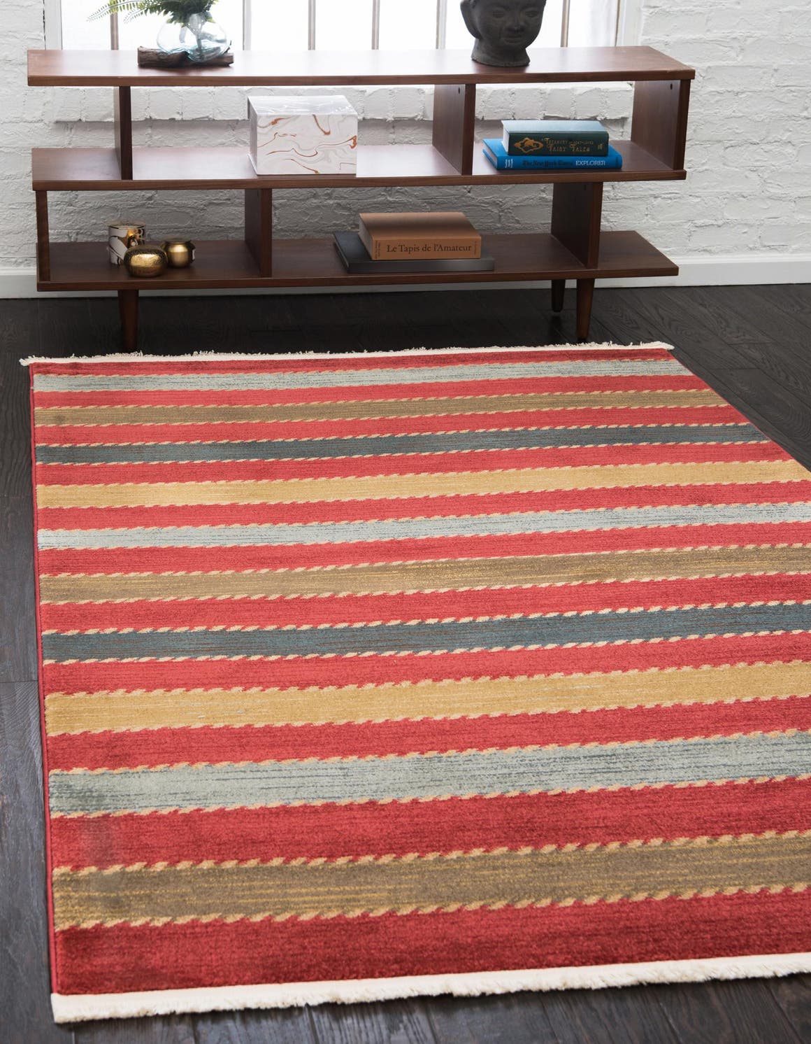 Rechteck Teppich Kashkuli Gabbeh in Mehrfarbig von Hadorn™ - Lifestyle Image