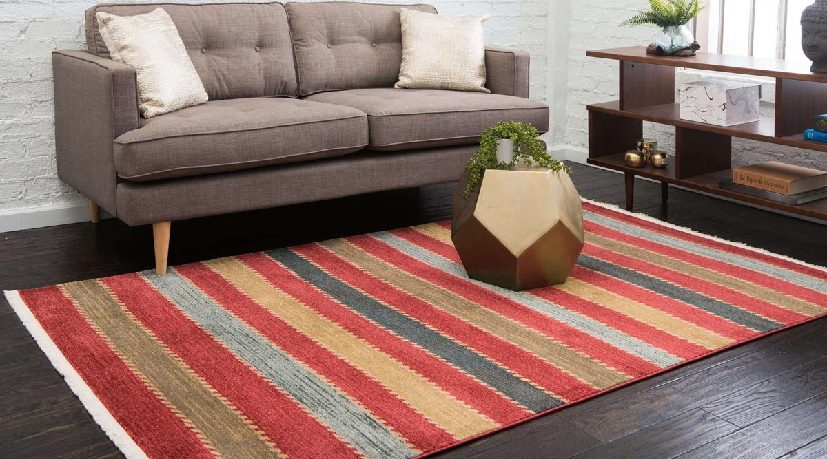 Rechteck Teppich Kashkuli Gabbeh in Mehrfarbig von Hadorn™ - Lifestyle Image