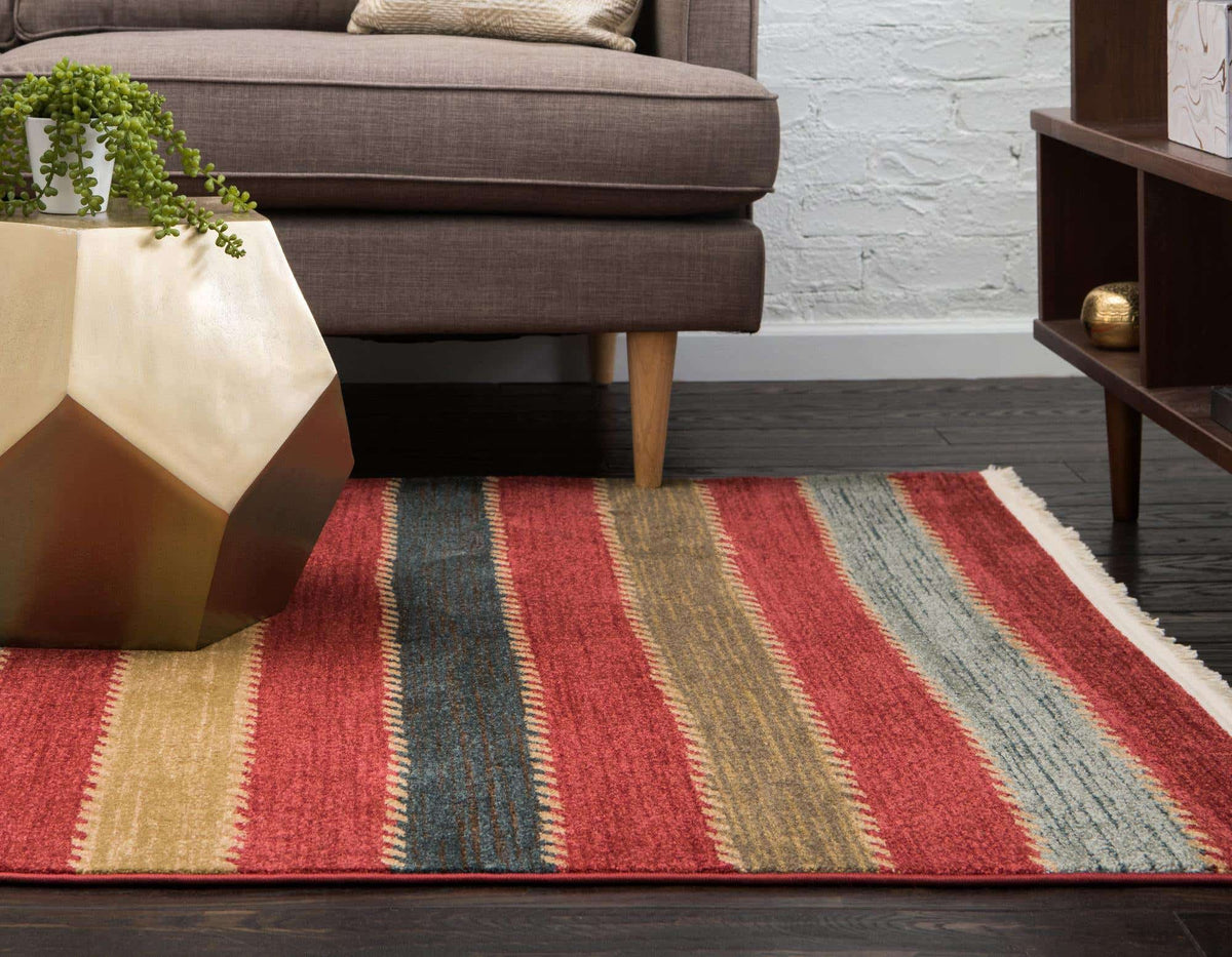Rechteck Teppich Kashkuli Gabbeh in Mehrfarbig von Hadorn™ - Lifestyle Image