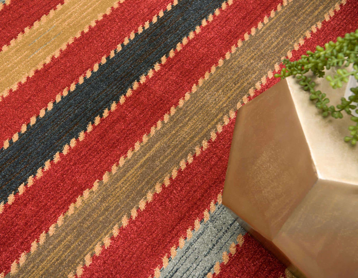 Rechteck Teppich Kashkuli Gabbeh in Mehrfarbig von Hadorn™ - Lifestyle Image