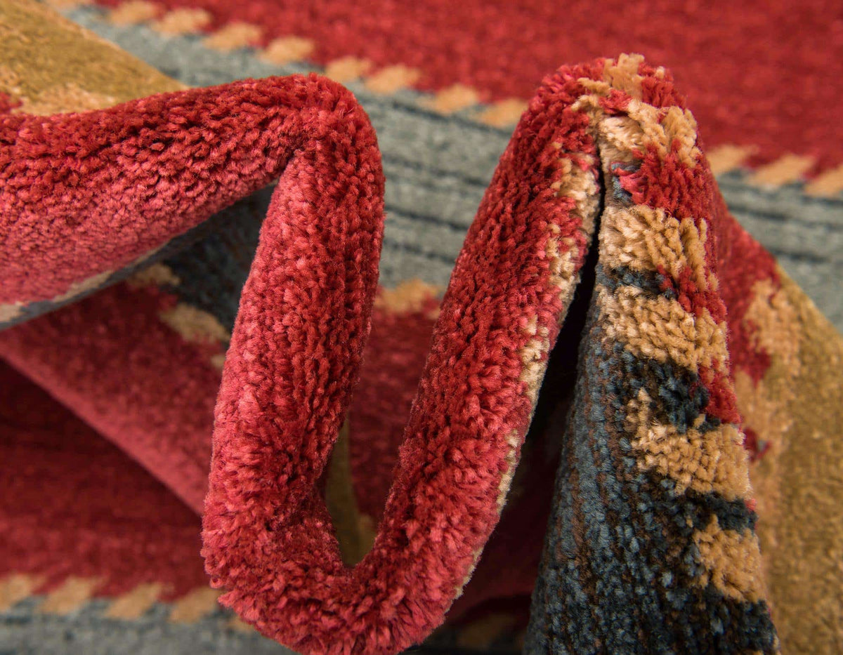 Rechteck Teppich Kashkuli Gabbeh in Mehrfarbig von Hadorn™ - Lifestyle Image