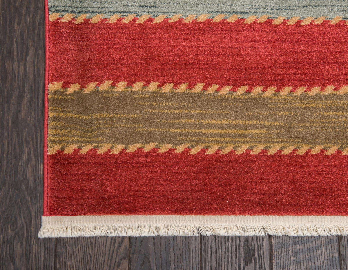 Rechteck Teppich Kashkuli Gabbeh in Mehrfarbig von Hadorn™ - Lifestyle Image
