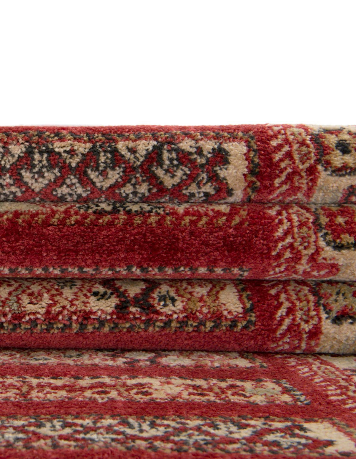 Rechteck Teppich Kashkuli Gabbeh in Rostrot von Hadorn™ - Lifestyle Image